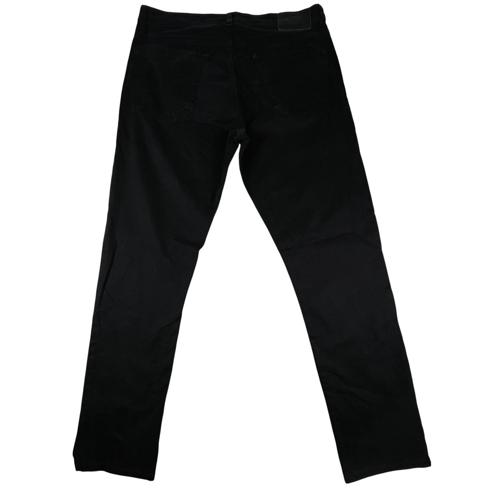 AG Pants Mens 34x32 Black The Ives Modern Athletic Fit Cotton Stretch Blend